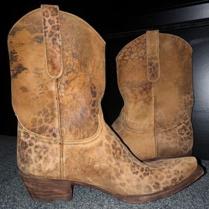 Old Gringo Leopardito Boots Size 9